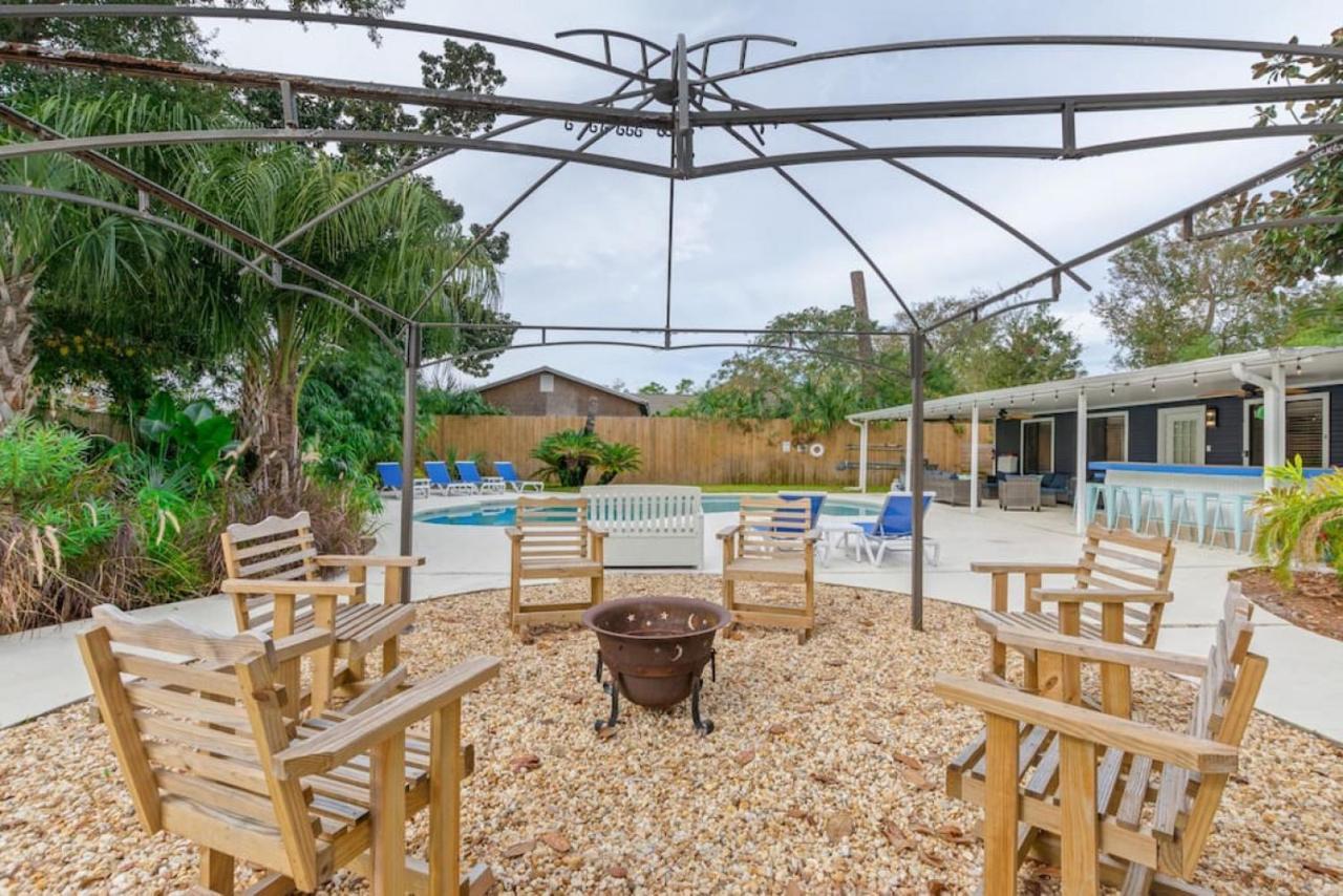 The Flip Flop Stop - Private Heated Pool, Pool House, Backyard Oasis And Game Room ปานามาซิตี้บีช ภายนอก รูปภาพ