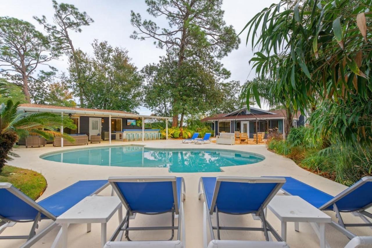 The Flip Flop Stop - Private Heated Pool, Pool House, Backyard Oasis And Game Room ปานามาซิตี้บีช ภายนอก รูปภาพ