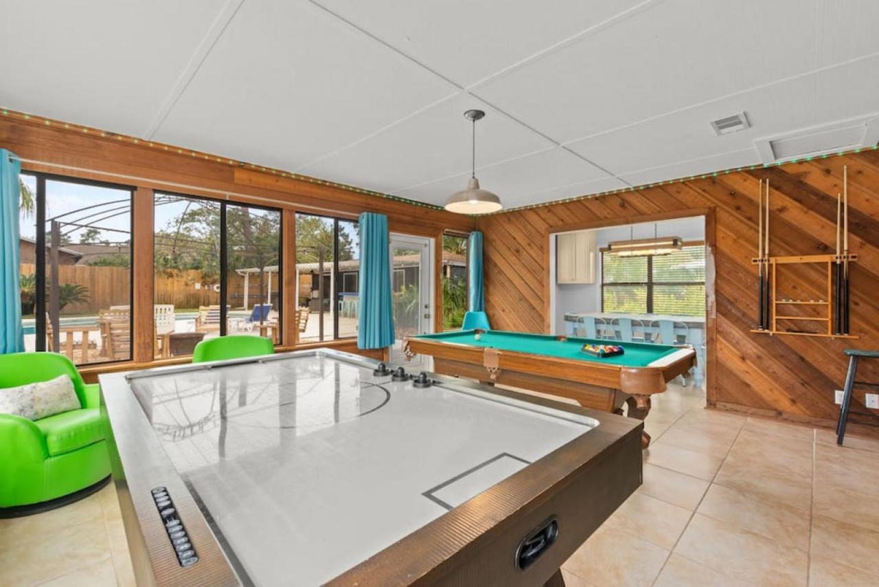 The Flip Flop Stop - Private Heated Pool, Pool House, Backyard Oasis And Game Room ปานามาซิตี้บีช ภายนอก รูปภาพ
