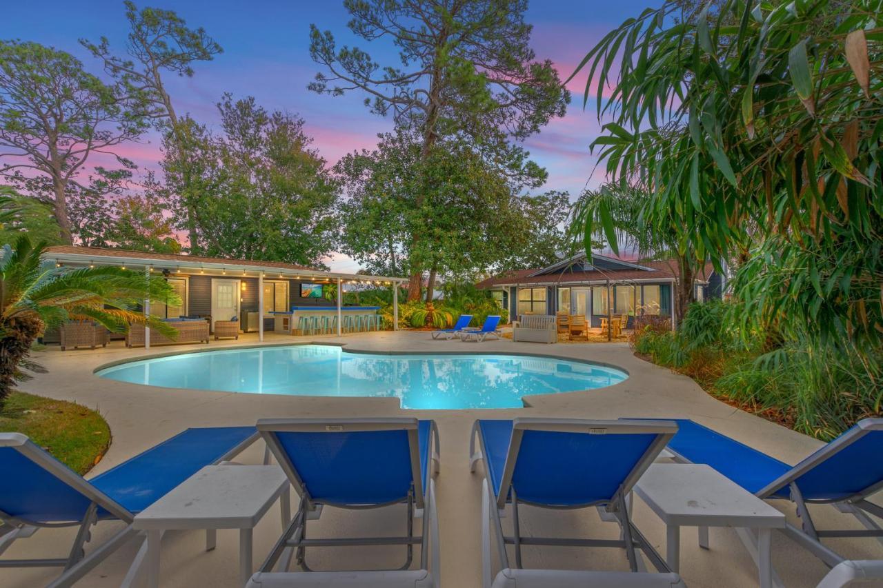 The Flip Flop Stop - Private Heated Pool, Pool House, Backyard Oasis And Game Room ปานามาซิตี้บีช ภายนอก รูปภาพ